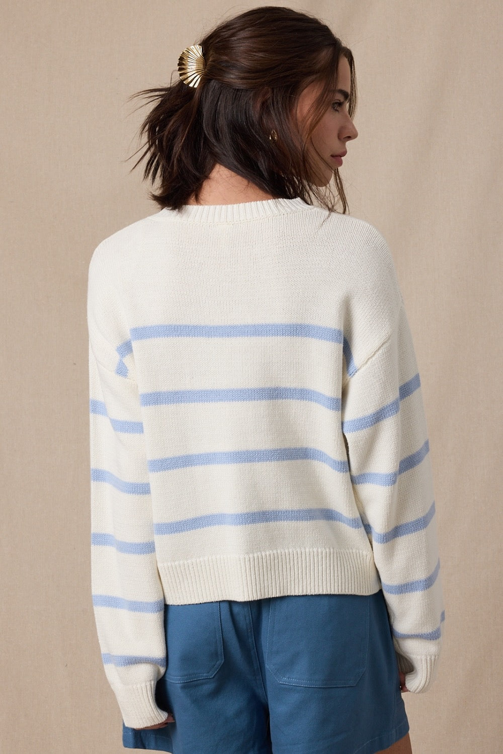 Sailboat Striped Sweater