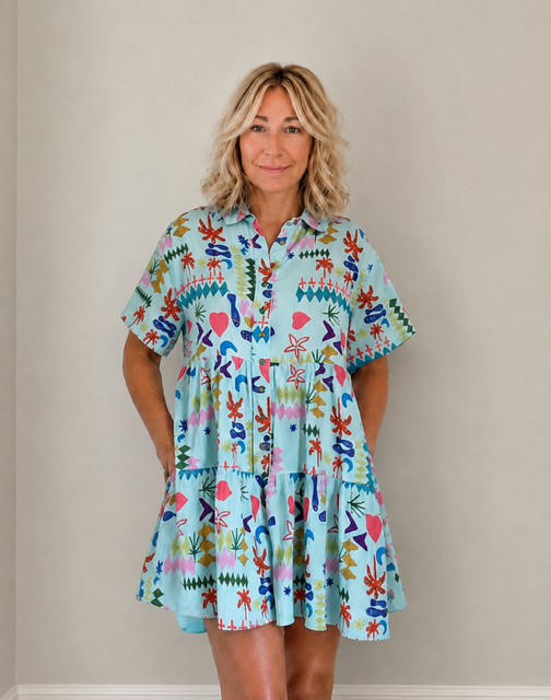 Tropical Punch Romper