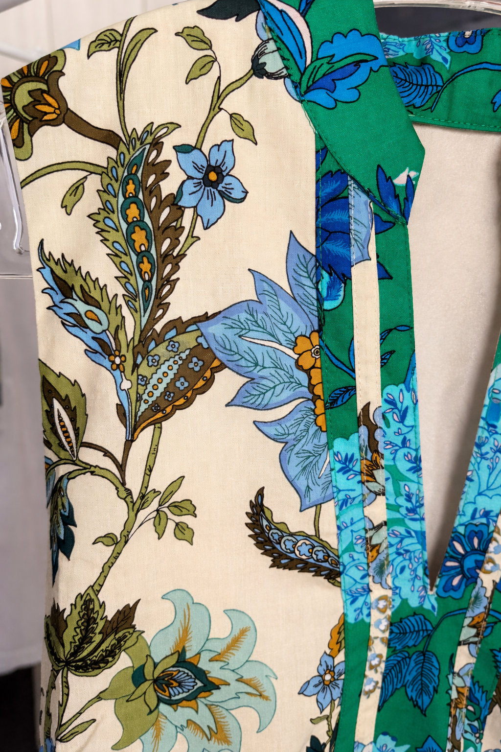 Sleeveless Floral Print Dress