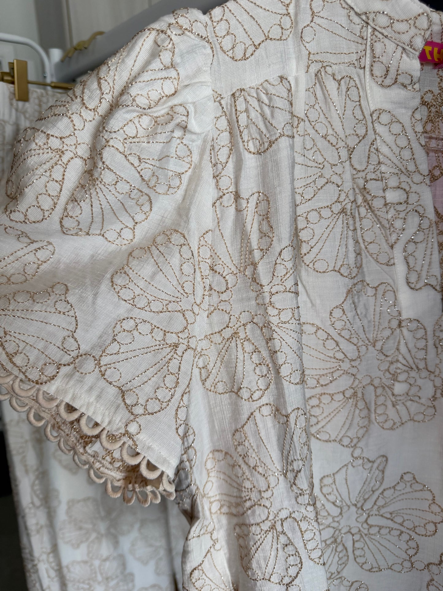 Embroidery Detail Top