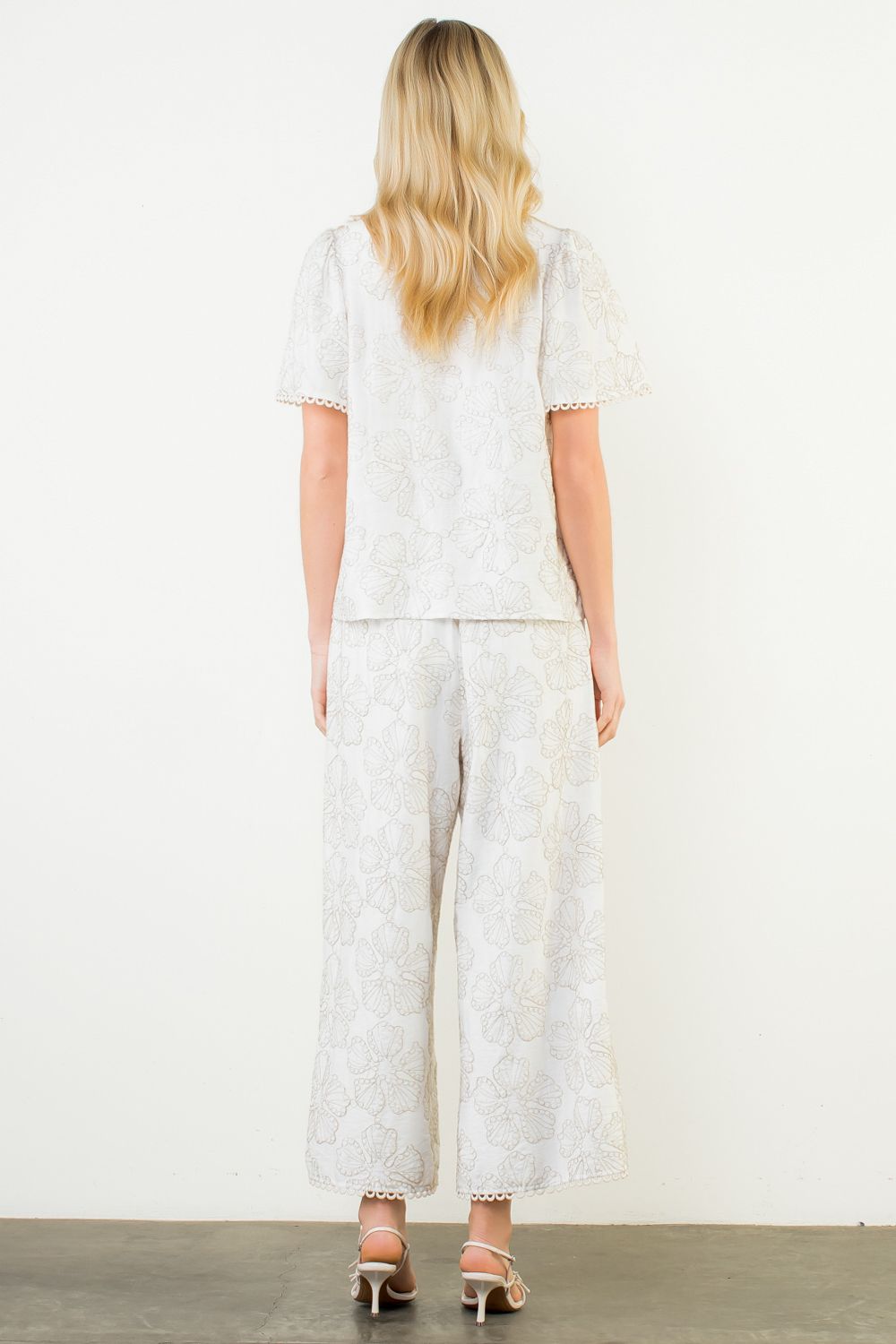 Embroidery Detail Top